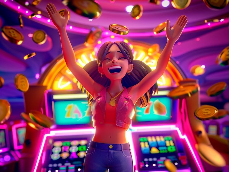 Antarmuka permainan Captain's Bounty di bayitoto menampilkan gulungan slot dan kontrol taruhan